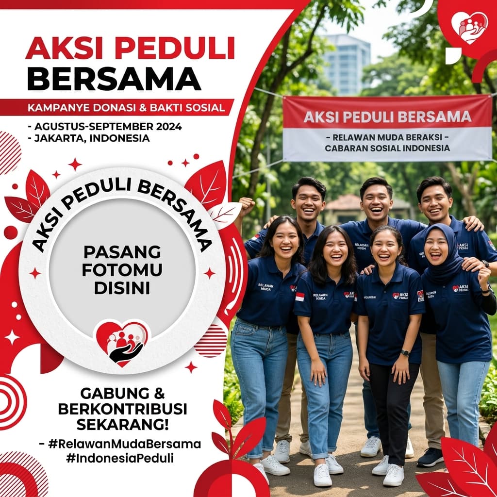 Aksi Peduli Bersama Relawan Muda